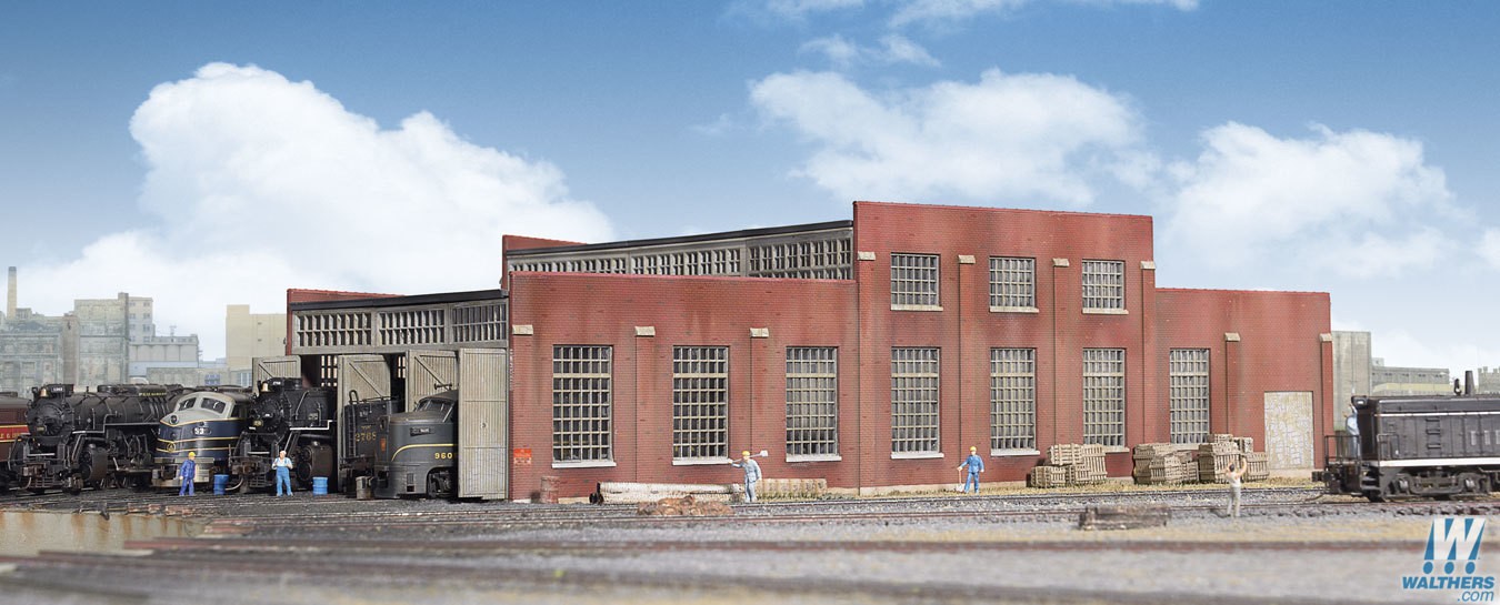 3 Stall Modern Roundhouse kit