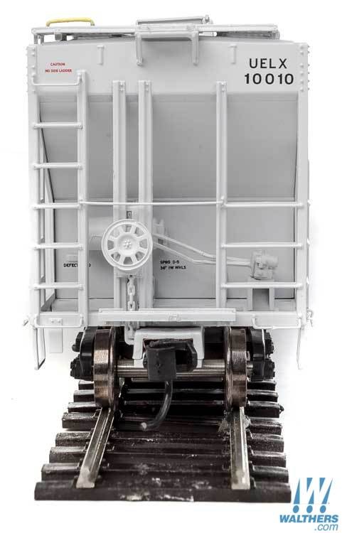 ADM (gray) 58' Evans 4780 cu ft 3-bay covered hopper #10010