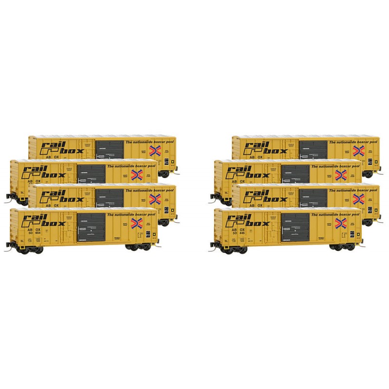 Railbox Eight Car Runner Pack