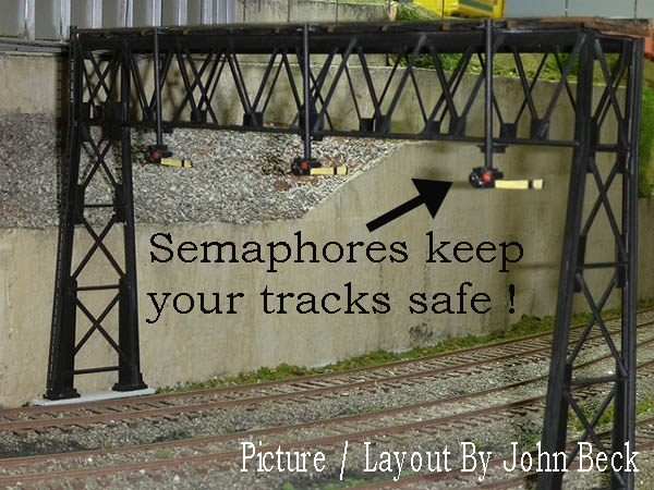 Railroad Semaphore Blade 2-pack