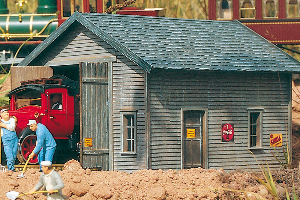 Track Inspection Shed building kit