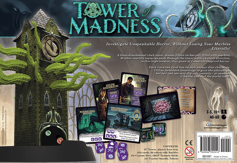 Tower of Madness board game