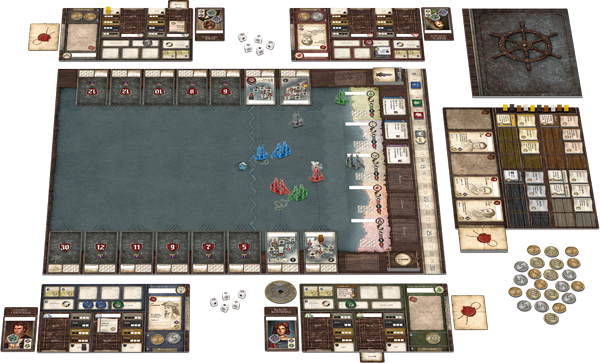 SeaFall: A Legacy Game board game