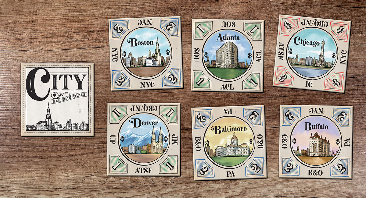 Railroad Rivals board game