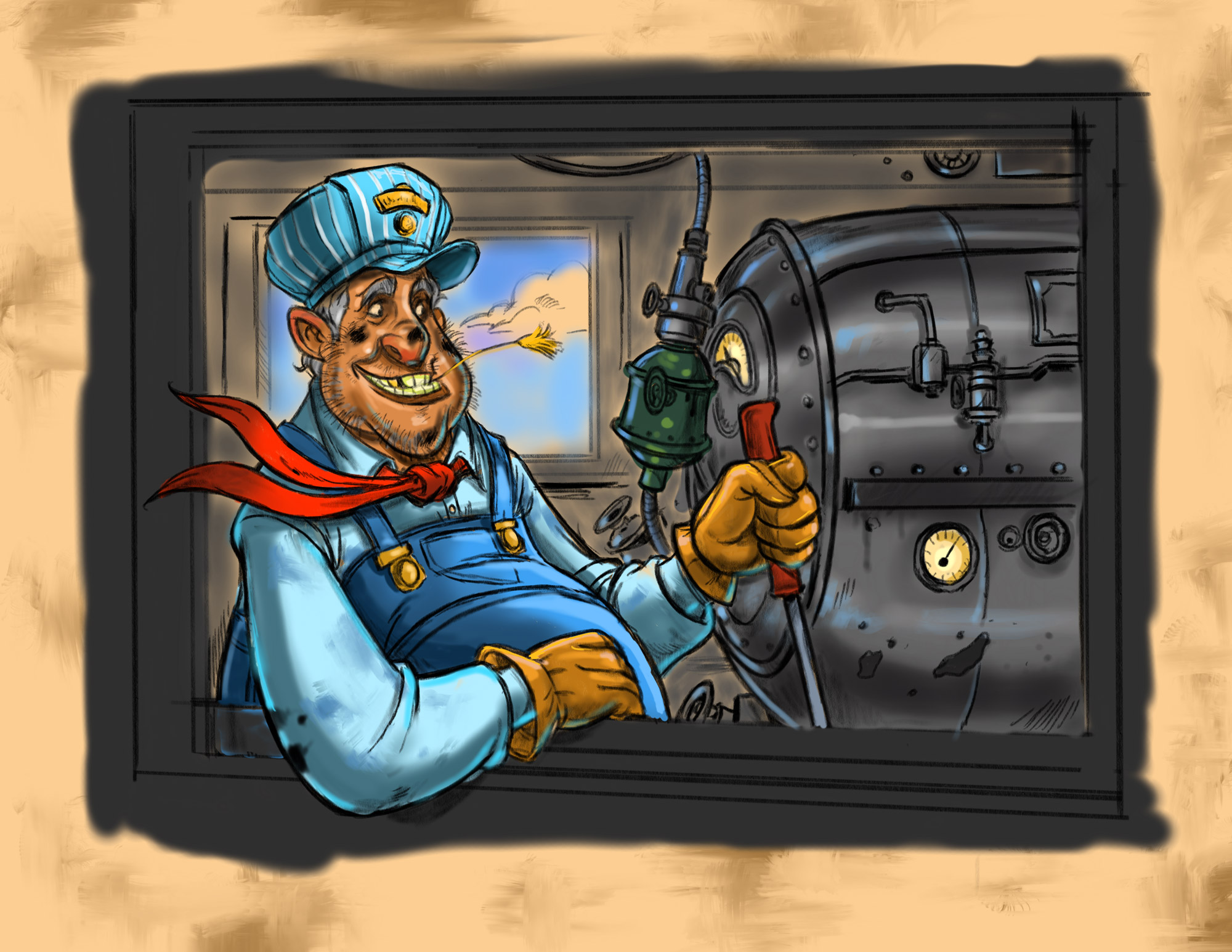 Railroad Rivals board game
