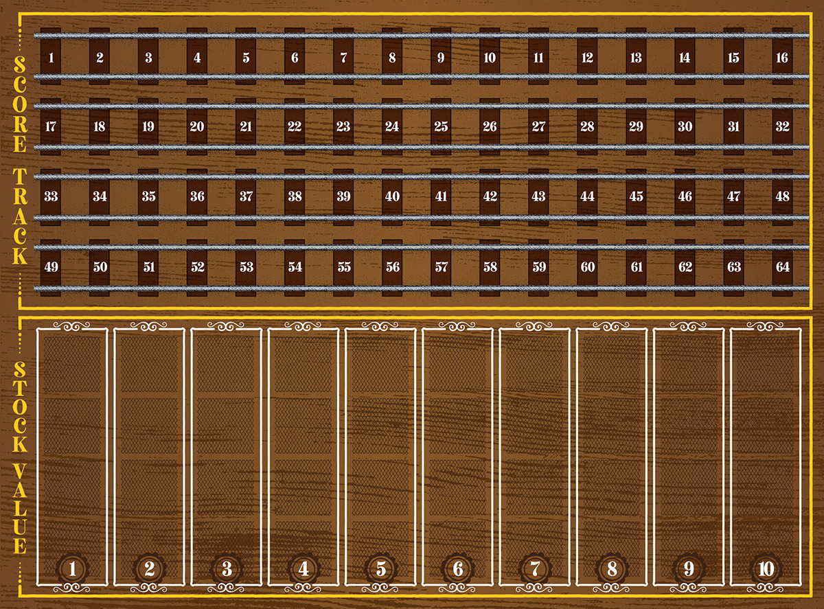 Railroad Rivals board game