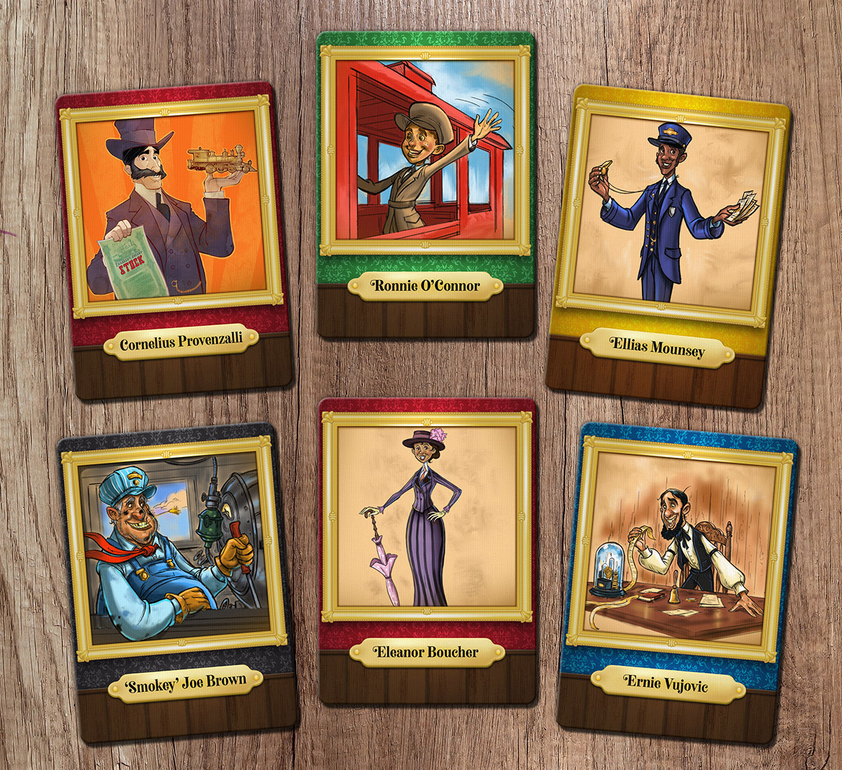 Railroad Rivals board game