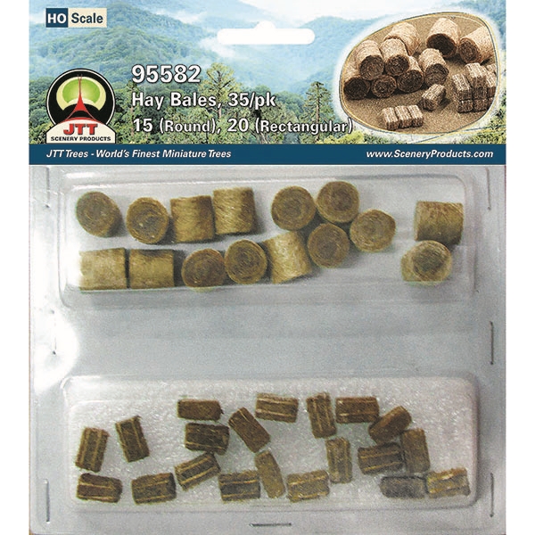 Hay Bales 35-pack (15 round & 20 rectangular)