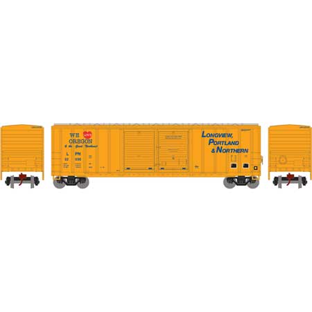 Longview, Portland & Northern FMC 50' Double Doors Box #52036