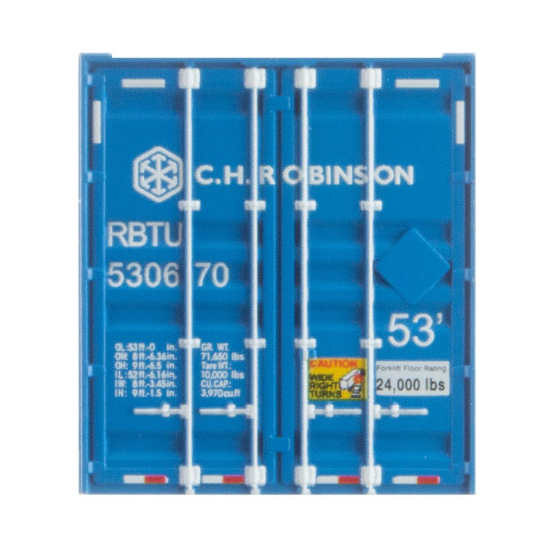 C.H. Robinson 53' Corrugated Container #530705