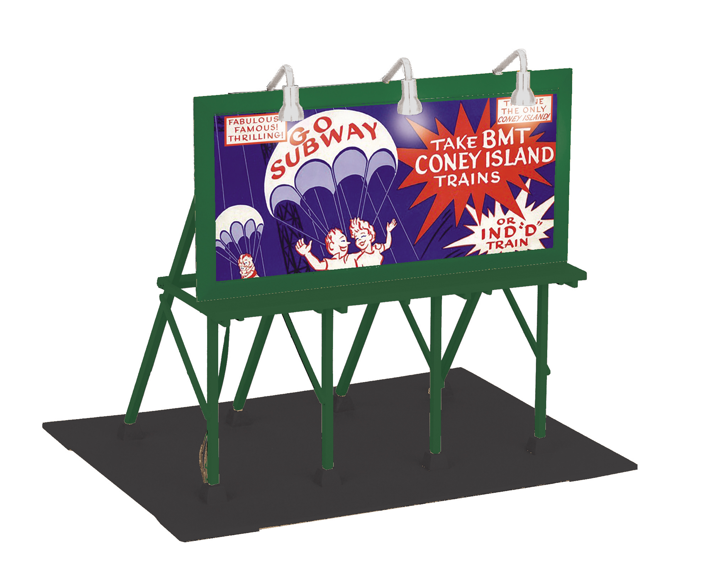 Go Subway lighted billboard