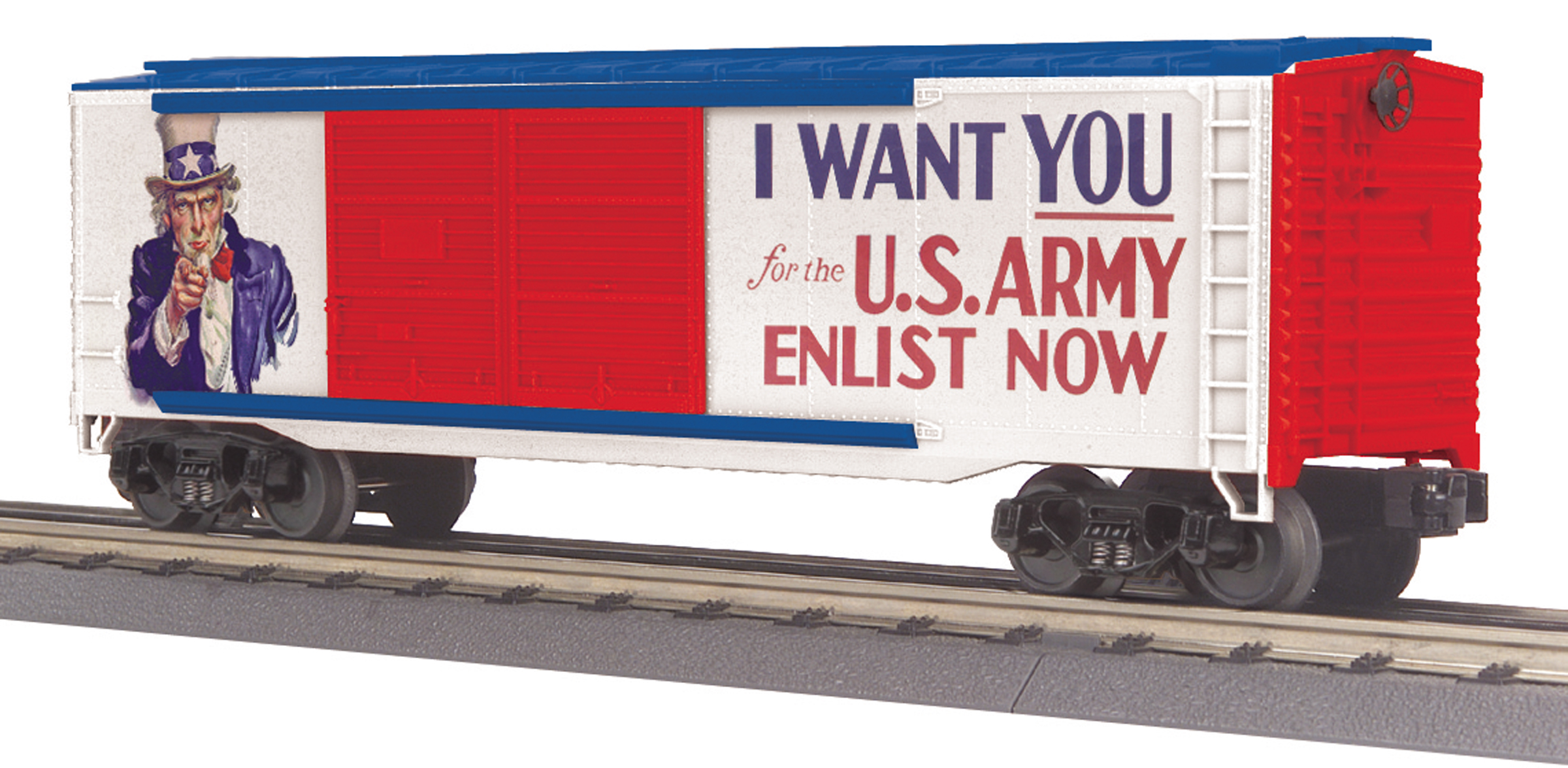 U.S. Army 40' double door boxcar