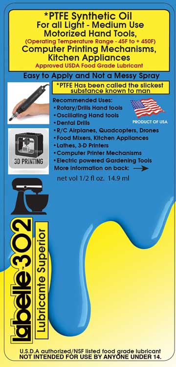 #302 PTFE Synthetic Oil
