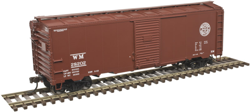 Western Maryland 1937 AAR 40' Box Car #28276