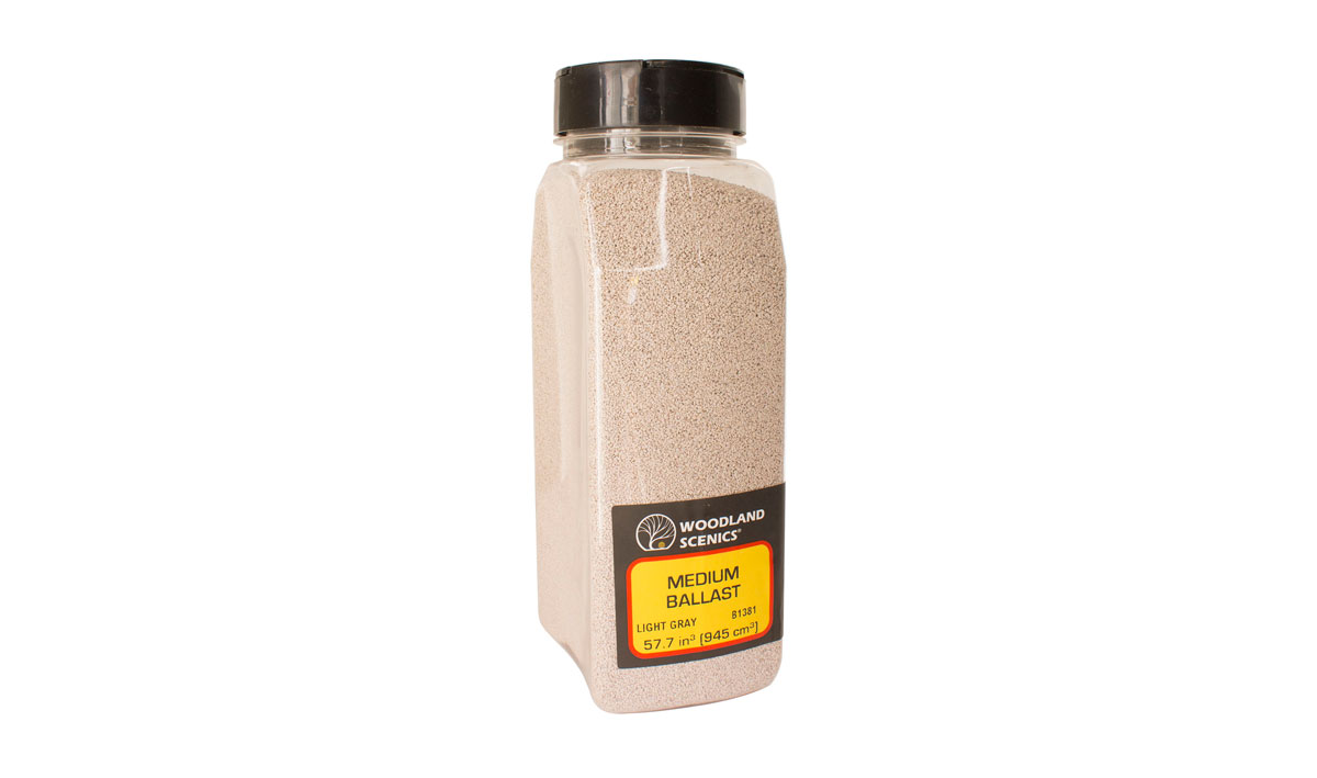 Ballast Shaker Fine Light Gray