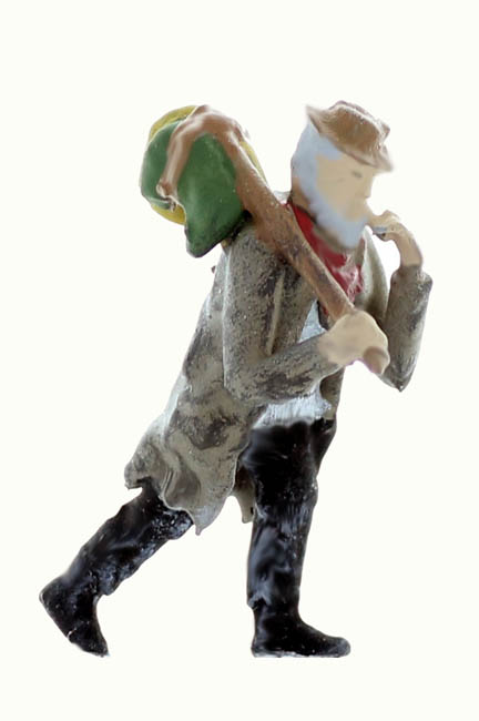 Hobo Railroad Tramp figure