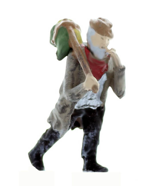 Hobo Railroad Tramp figure