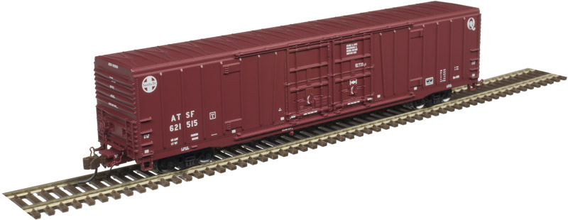 Santa Fe (early Q logo) BX-166 60' boxcar #621515