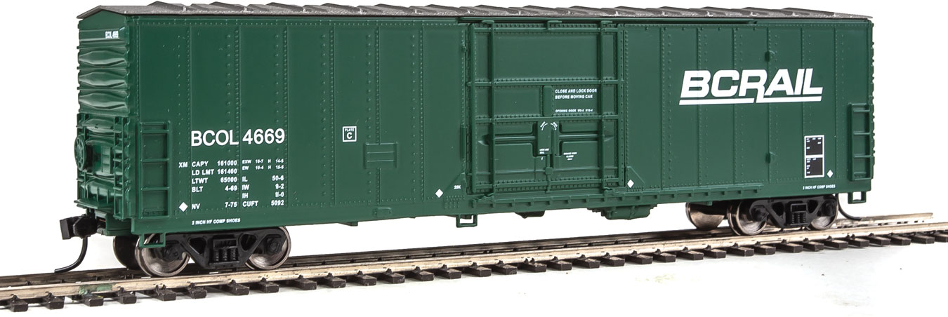 BC Rail 50' FGE Insulated Box Car #4669