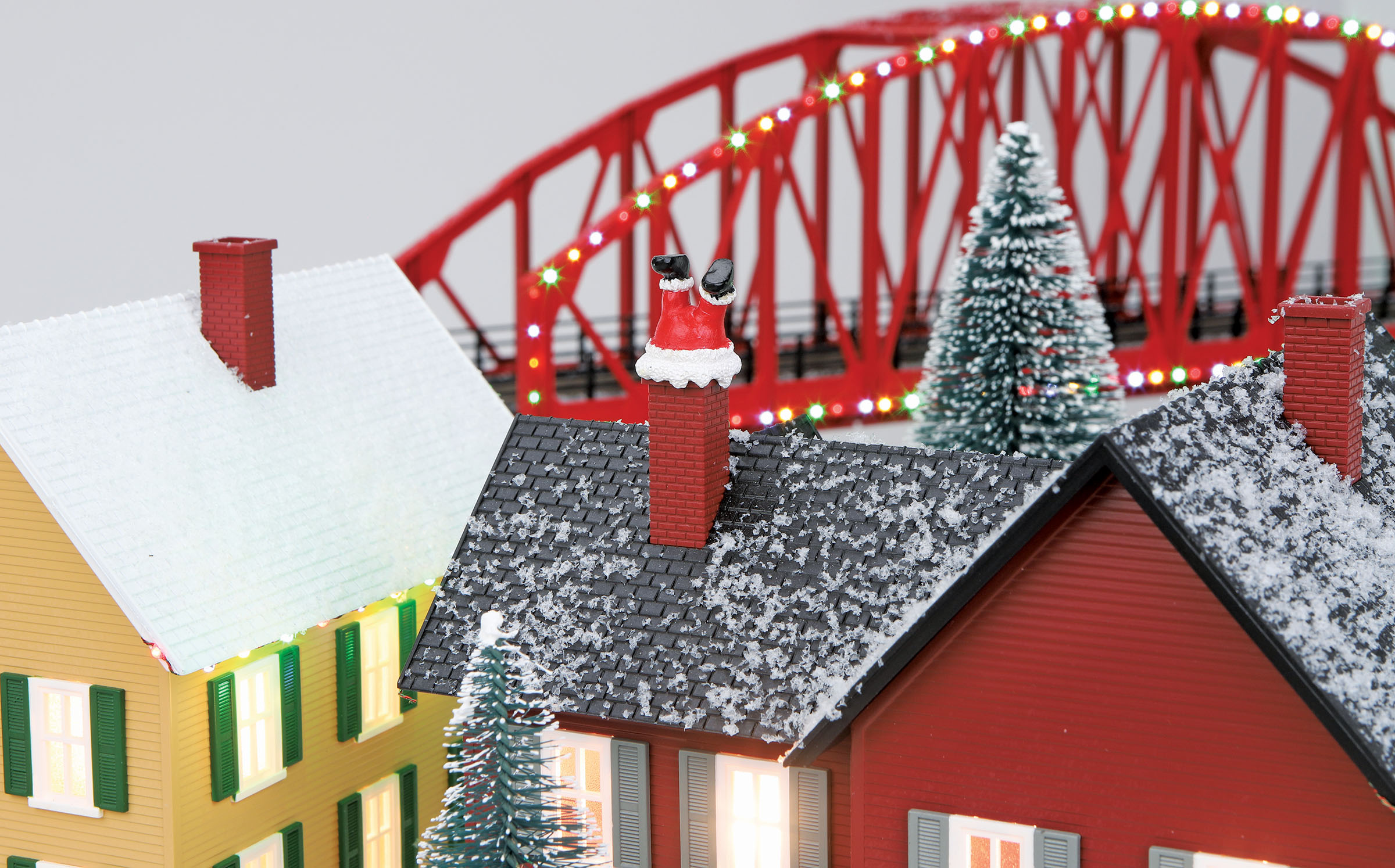 3-Piece Santa Figure Set