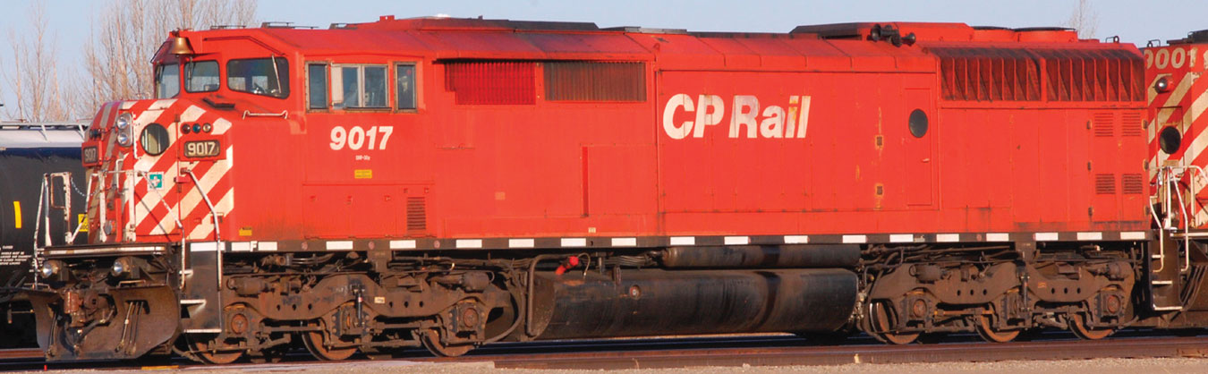 CP Rail GMD SD40-2F #9017 with ESU LokSound