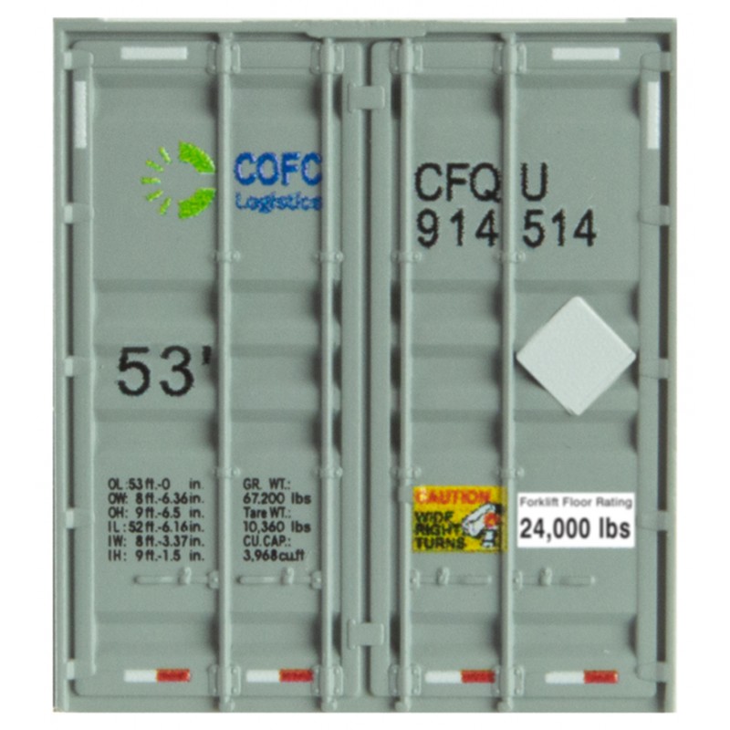 COFC Logistics 53' Corrugated Container #914514