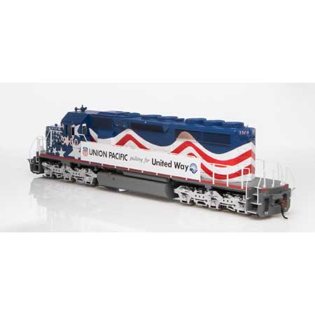 Union Pacific/United Way SD40-2 #3300 w/DCC & Econami Sound