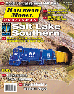 Railroad Model Craftsman July 2019