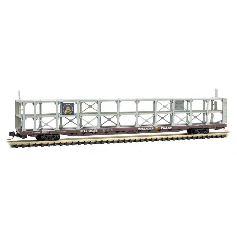 Baltimore & Ohio 89' Tri-Level Open Autorack #907185