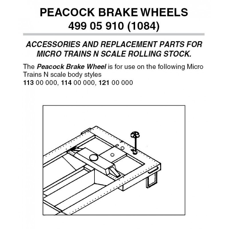 Peacock Brake Wheels
