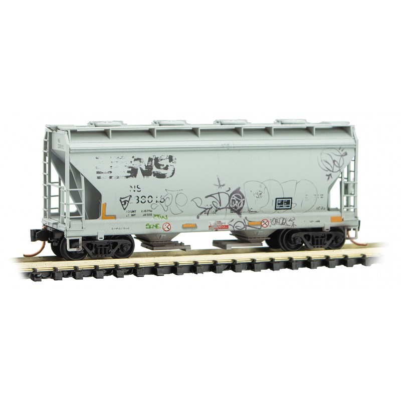 Norfolk Southern Graffiti Covered Hopper 2-Pack
