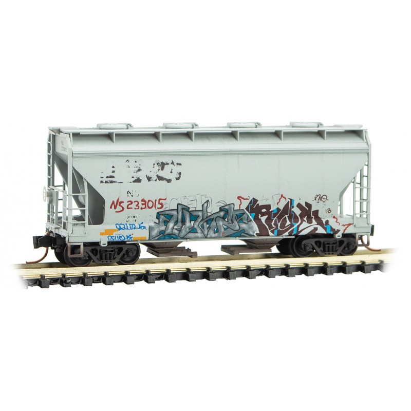 Norfolk Southern Graffiti Covered Hopper 2-Pack