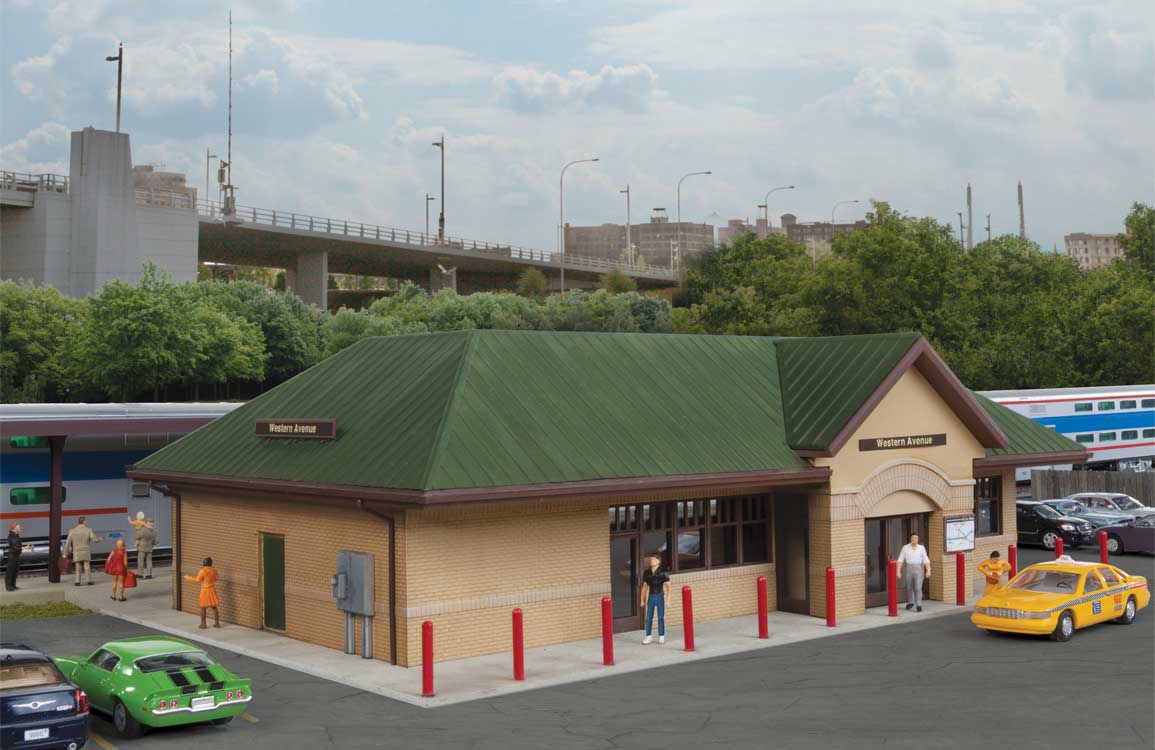 Modern Suburban Station