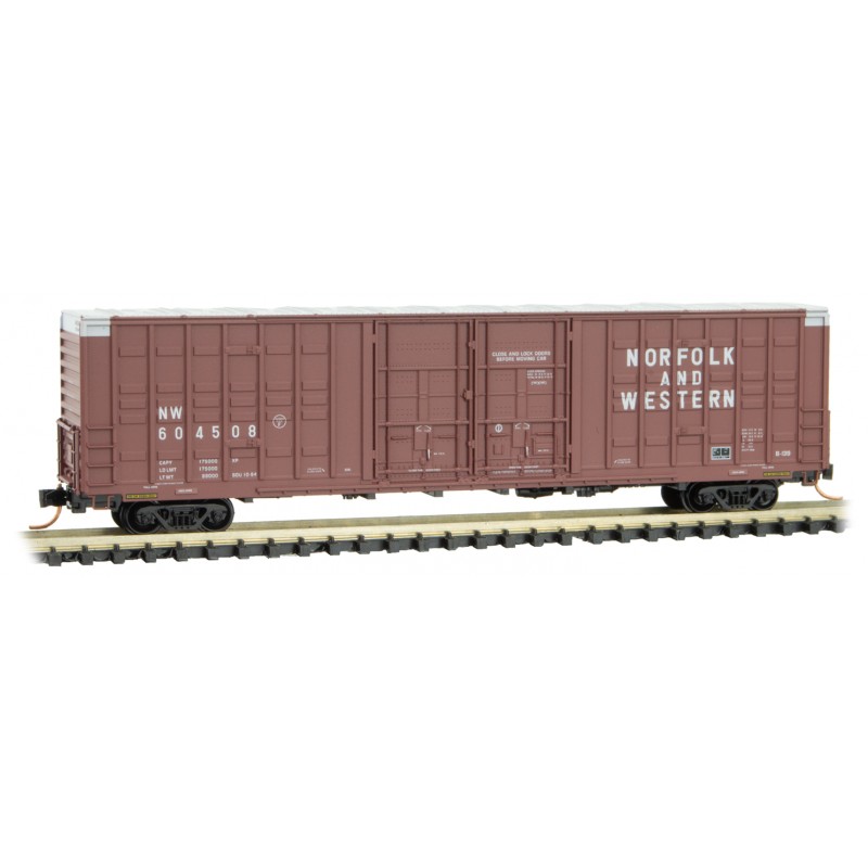 Norfolk & Western 60' Double Plug Door Box Car #604508