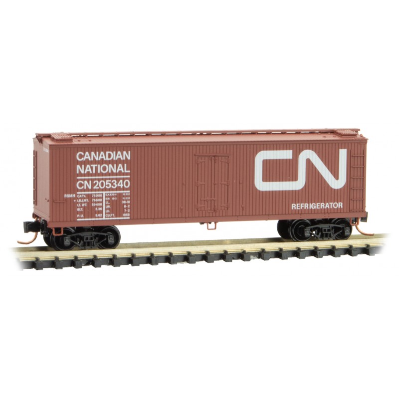 Canadian National 40' Double-Sheathed Wood Reefer #205340