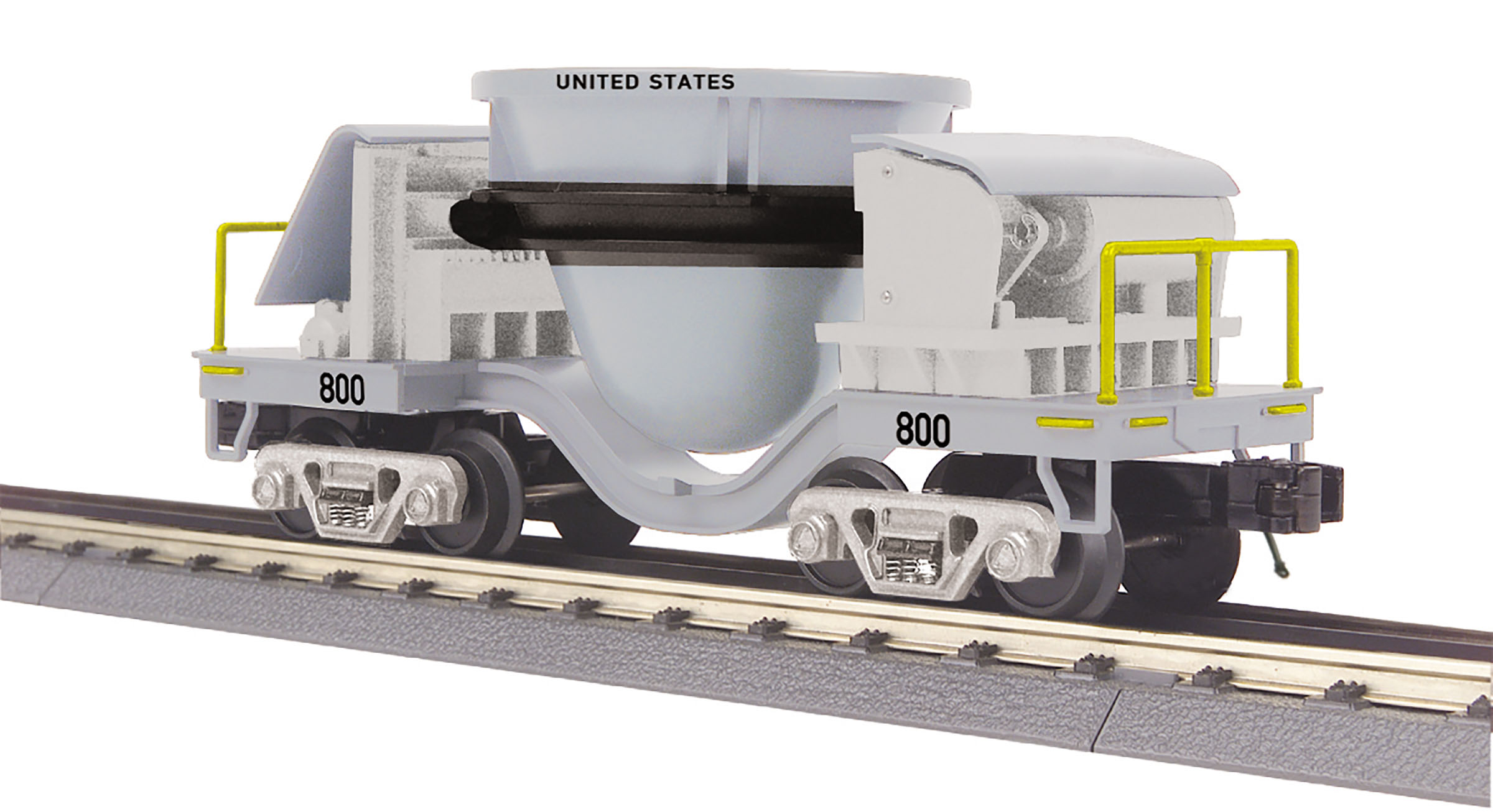 United States (silver) slag car