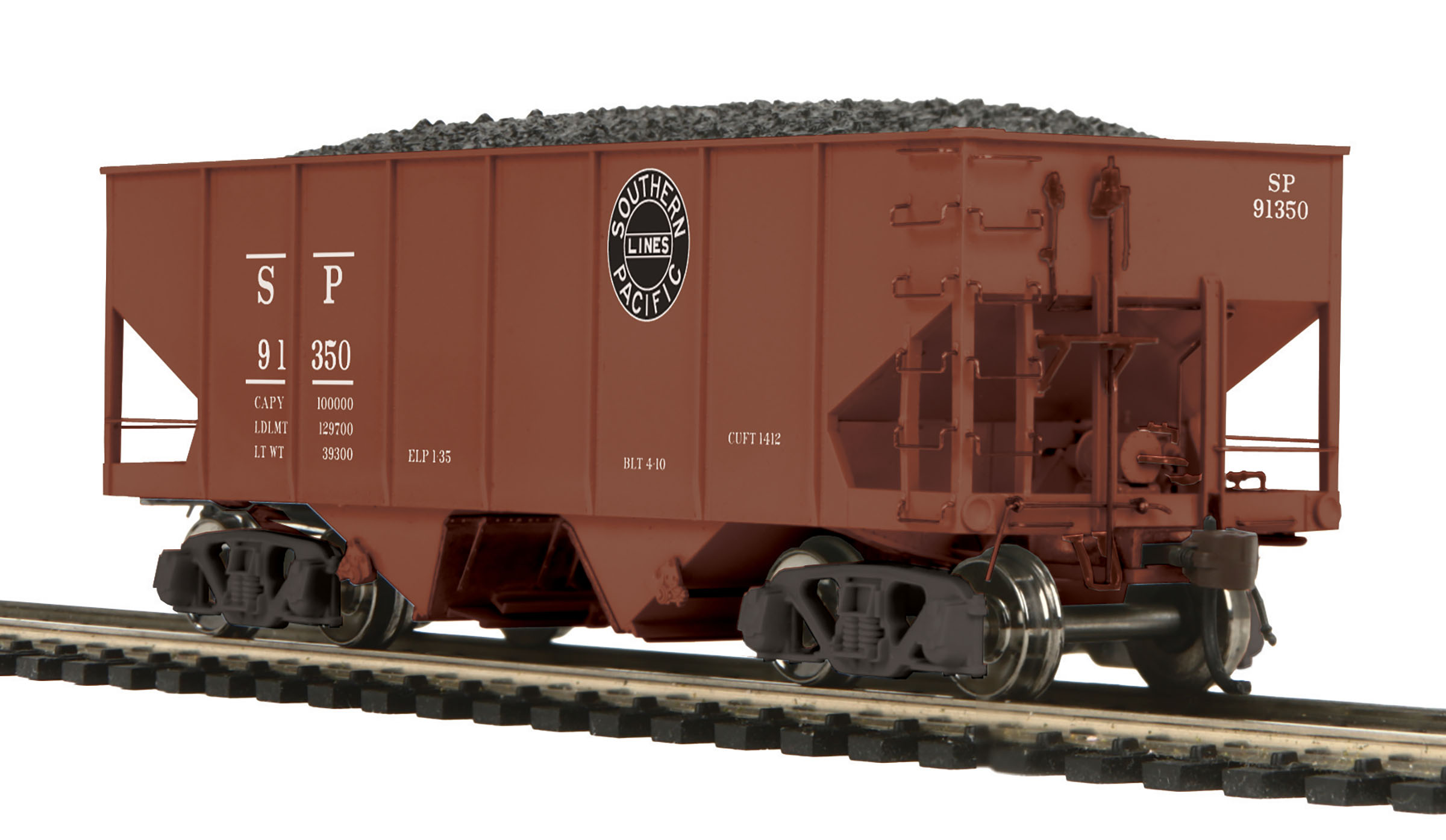 Southern Pacific USRA 55-ton steel twin hopper car #91350