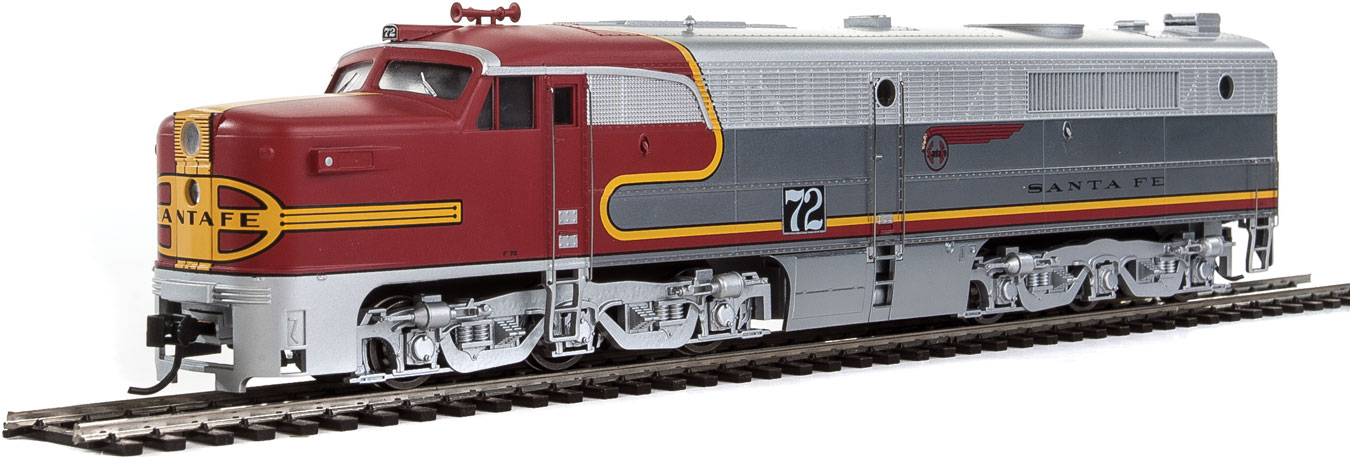 Santa Fe Alco PA #72L & PB #72A Sound & DCC Equipped