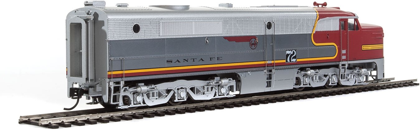 Santa Fe Alco PA #72L & PB #72A Sound & DCC Equipped