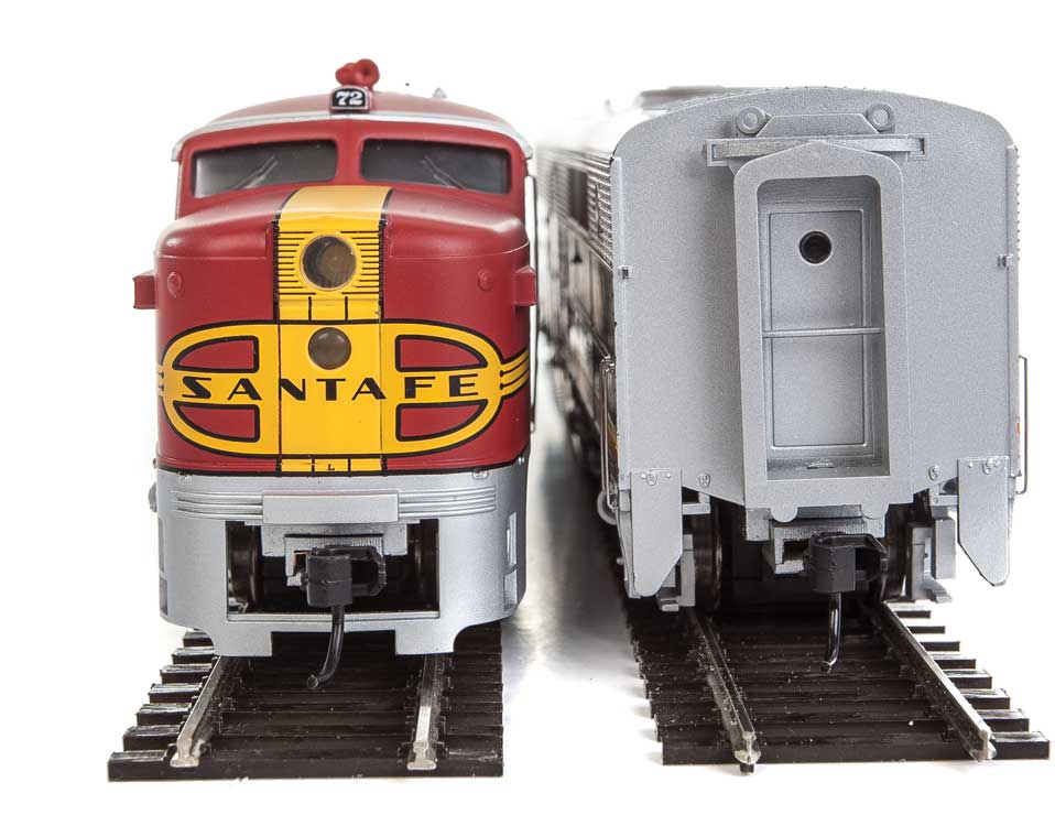 Santa Fe Alco PA #72L & PB #72A Sound & DCC Equipped