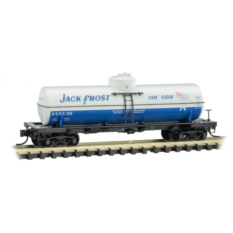 Jack Frost Cane Sugar 39' Single Dome Tank Car #106