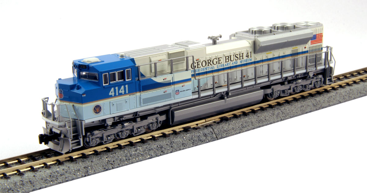 George Bush Heritage SD70ACe #4141 with ESU LokSound Installed