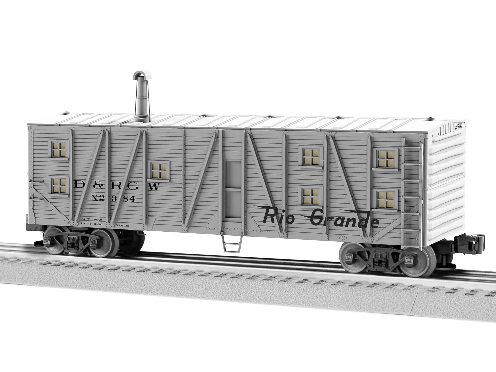 Rio Grande bunk car #X2384