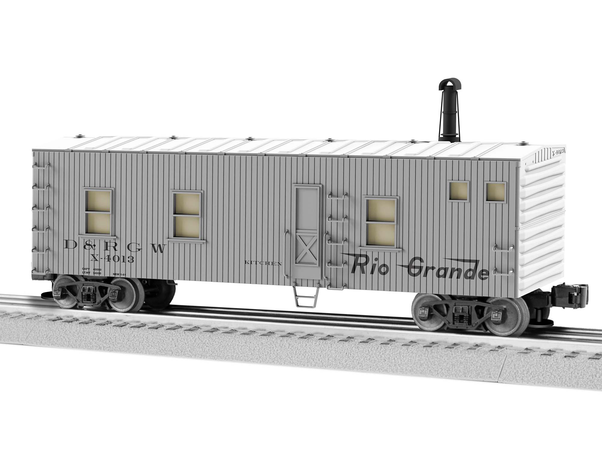 Rio Grande kitchen car #X4013 with sounds
