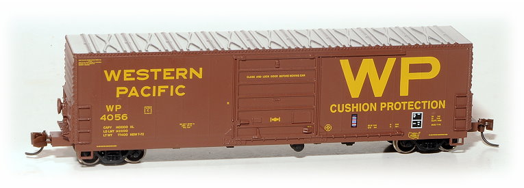 Western Pacific USRE Class X72 Box Car #4056