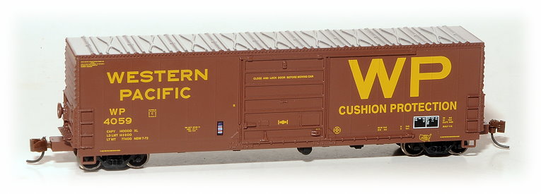 Western Pacific USRE Class X72 Box Car #4059