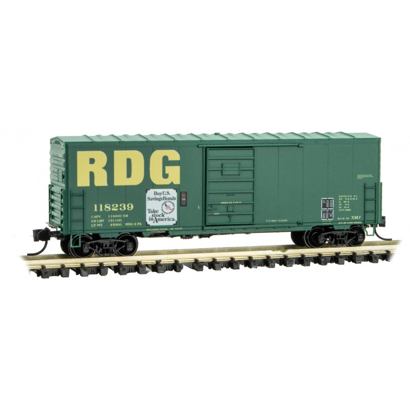 Reading 40' Standard Single Door Box Car #118239