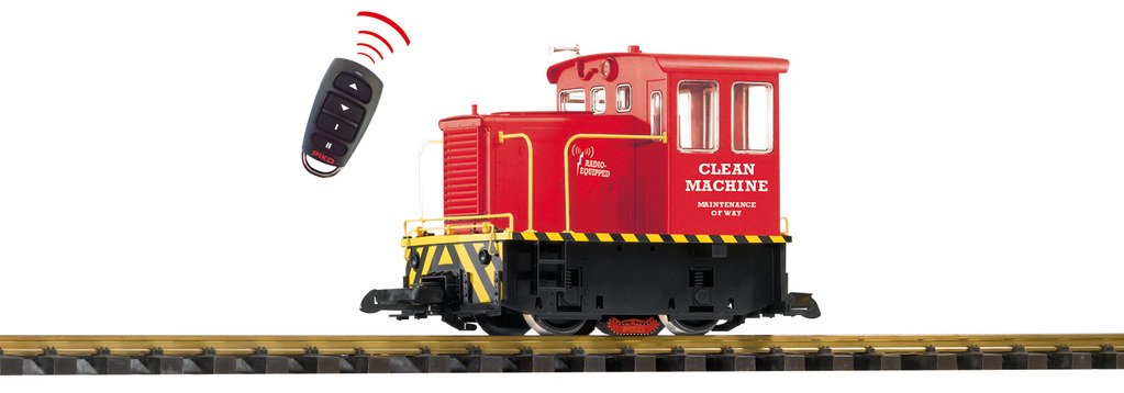 Clean Machine R/C GE 25-Ton Track Cleaning Locomotive