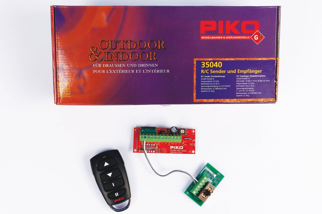 R/C Loco Receiver with Pocket Remote