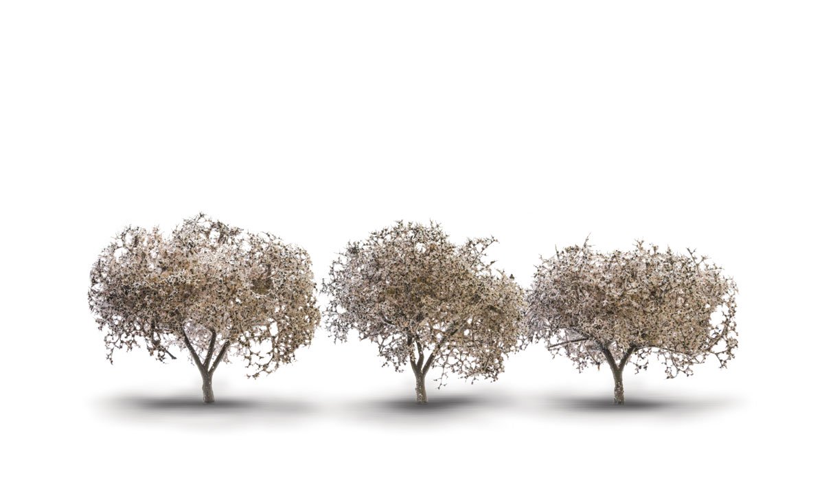 Blossoming Cherry Trees 1 3/4" - 2 1/4" 3-pack
